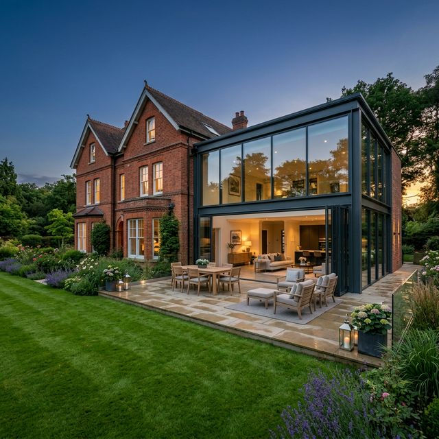 Luxury Modern UK House Construction by HSS